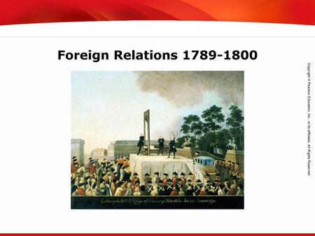 Foreign Relations 1789-1800.