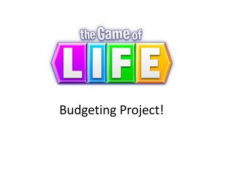 Budgeting Project!.