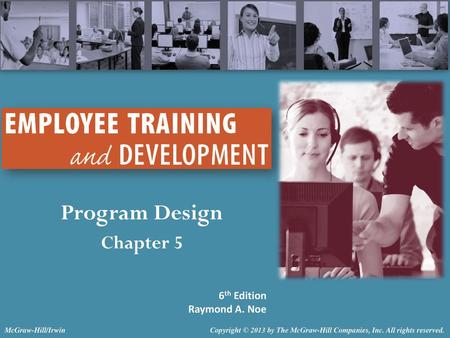 Program Design Chapter 5