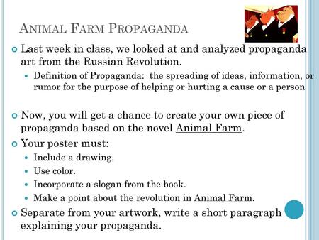 Animal Farm Propaganda