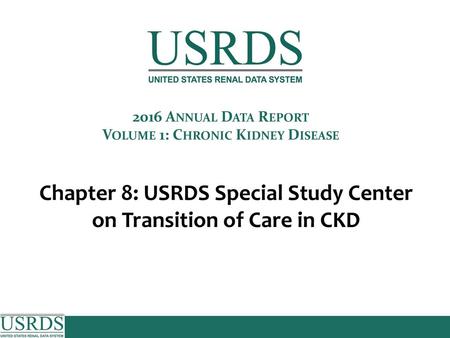 2016 Annual Data Report, Vol 1, CKD, Ch 8