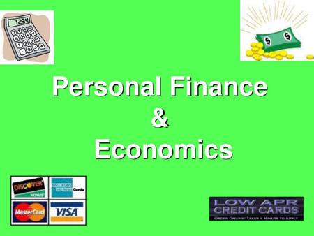 Personal Finance & Economics
