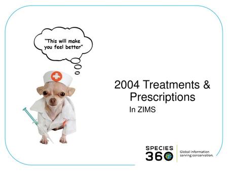 2004 Treatments & Prescriptions
