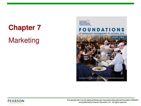 Chapter 7 Marketing.