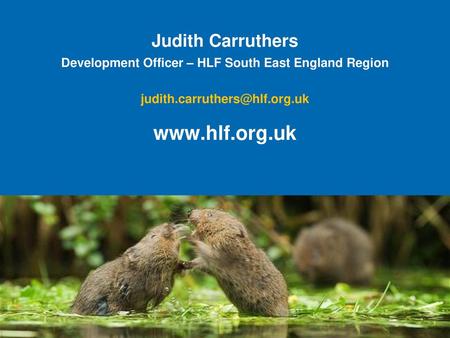 Development Officer – HLF South East England Region