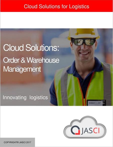 Cloud Solutions for Logistics