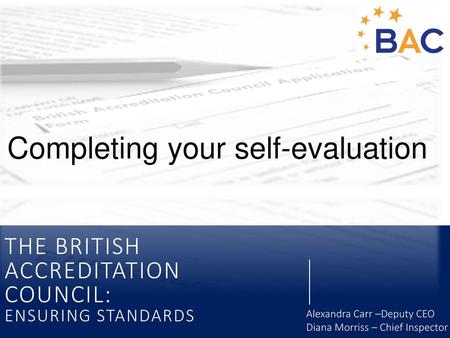 The British Accreditation Council: ensuring standards