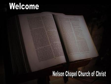 Nelson Chapel Church of Christ