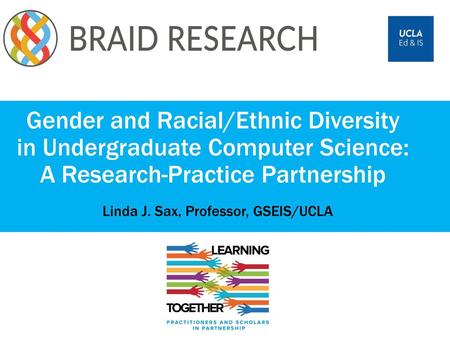 Linda J. Sax, Professor, GSEIS/UCLA