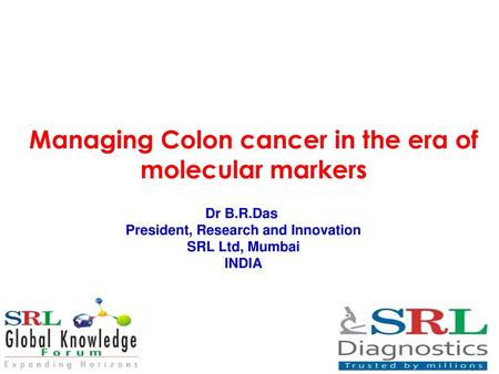 Managing Colon cancer in the era of molecular markers