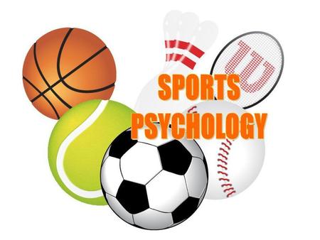 Sports Psychology.