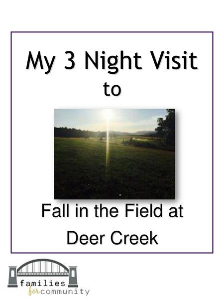 Fall in the Field at Deer Creek
