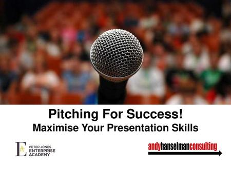Maximise Your Presentation Skills