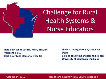 Challenge for Rural Health Systems & Nurse Educators