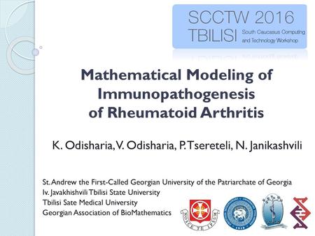 Mathematical Modeling of Immunopathogenesis of Rheumatoid Arthritis