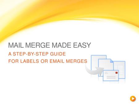 A step-by-Step Guide For labels or  merges