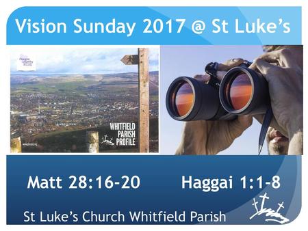 Vision Sunday St Luke’s