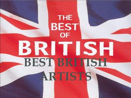 Best British Artists.