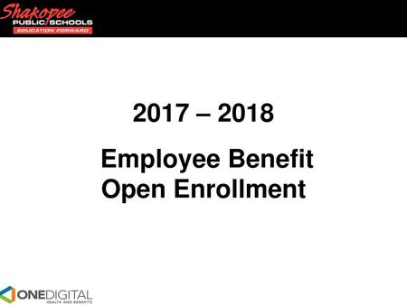 Employee Benefit Open Enrollment