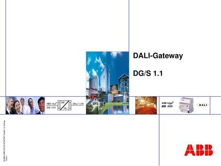 DALI-Gateway DG/S 1.1.