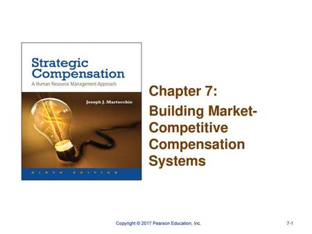 Chapter 7: Building Market-Competitive Compensation Systems