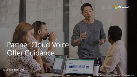 Partner Cloud Voice Offer Guidance