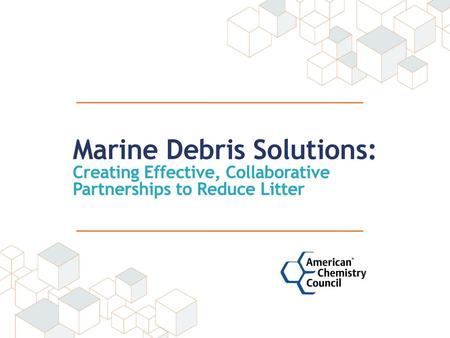 Marine Debris Solutions: