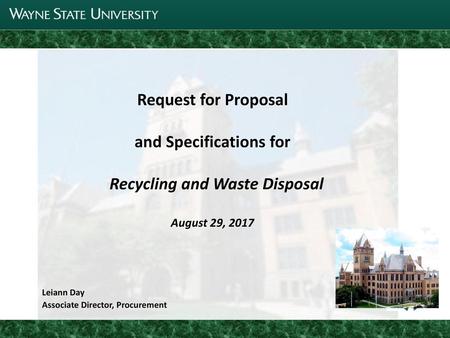 Recycling and Waste Disposal