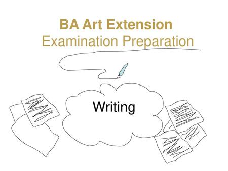 BA Art Extension Examination Preparation
