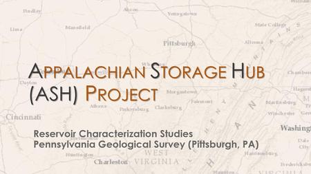 Appalachian storage Hub (ASH) project
