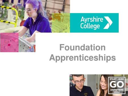 Foundation Apprenticeships