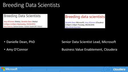 Breeding Data Scientists