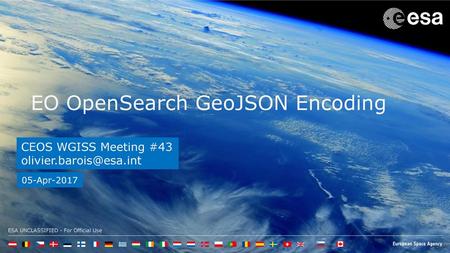 EO OpenSearch GeoJSON Encoding