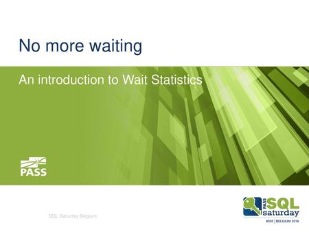 An introduction to Wait Statistics