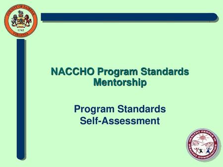 NACCHO Program Standards Mentorship