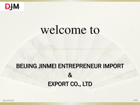 BEIJING JINMEI ENTREPRENEUR IMPORT & EXPORT CO., LTD