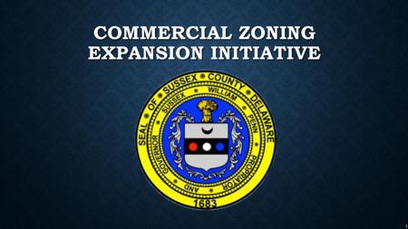 commercial zoning Expansion Initiative