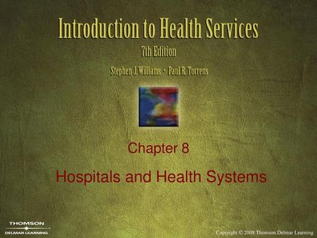 Hospitals and Health Systems