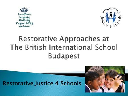 Restorative Approaches at The British International School Budapest