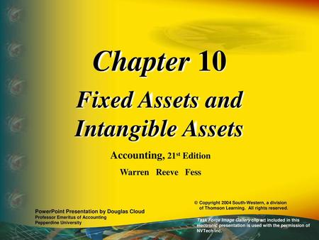 Fixed Assets and Intangible Assets