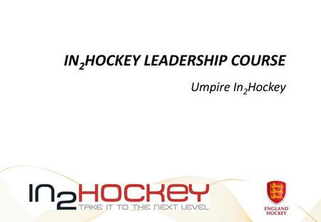 In2Hockey Leadership Course