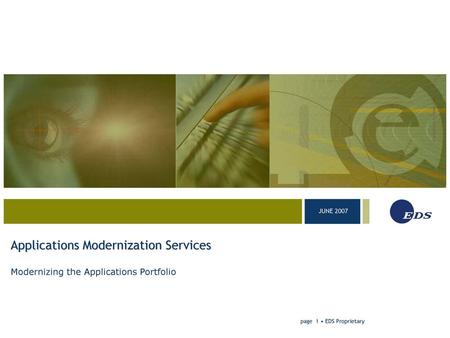 Applications Modernization Services