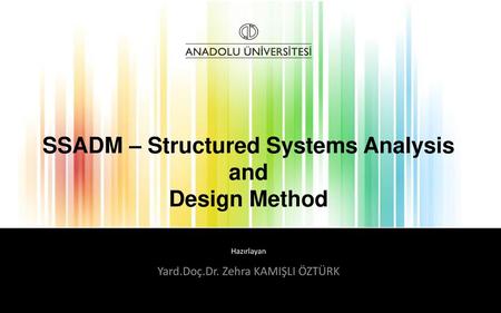 SSADM – Structured Systems Analysis and Design Method