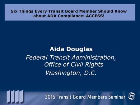 Federal Transit Administration, Office of Civil Rights