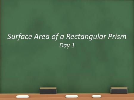 Surface Area of a Rectangular Prism