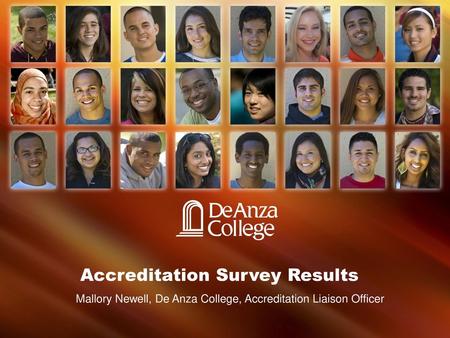 Accreditation Survey Results