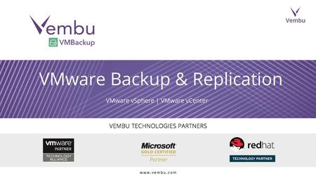 VMware Backup & Replication