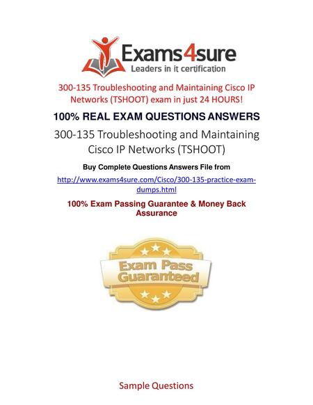 100% Exam Passing Guarantee & Money Back Assurance