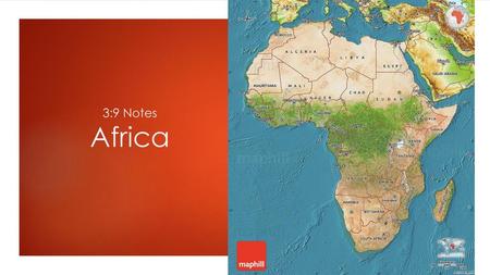 3:9 Notes Africa.