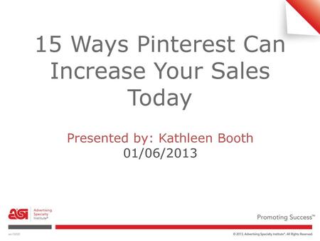 15 Ways Pinterest Can Increase Your Sales Today